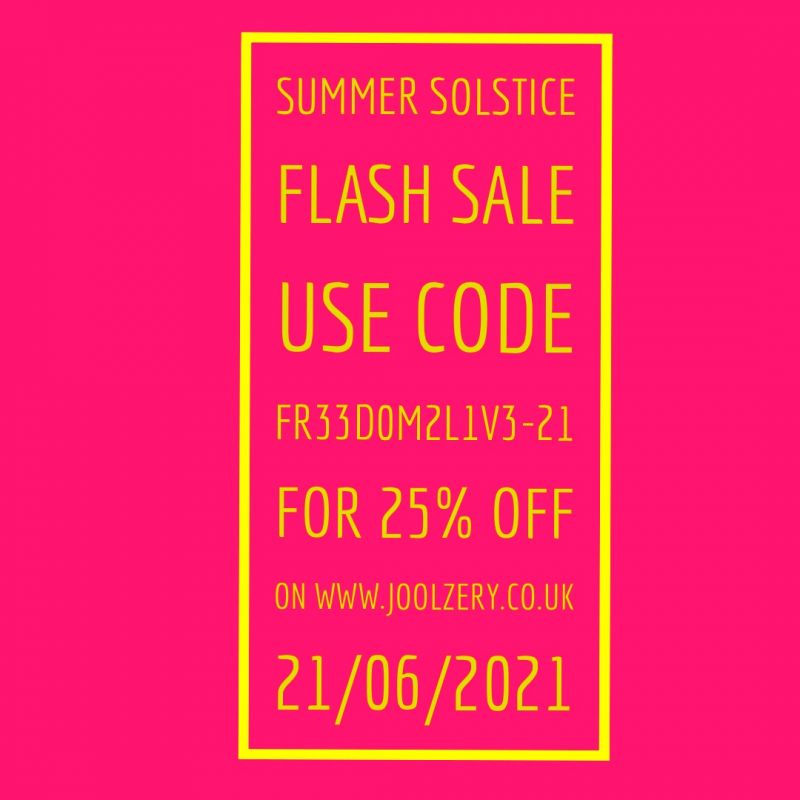 2021 Summer Solstice Flash Sale voucher